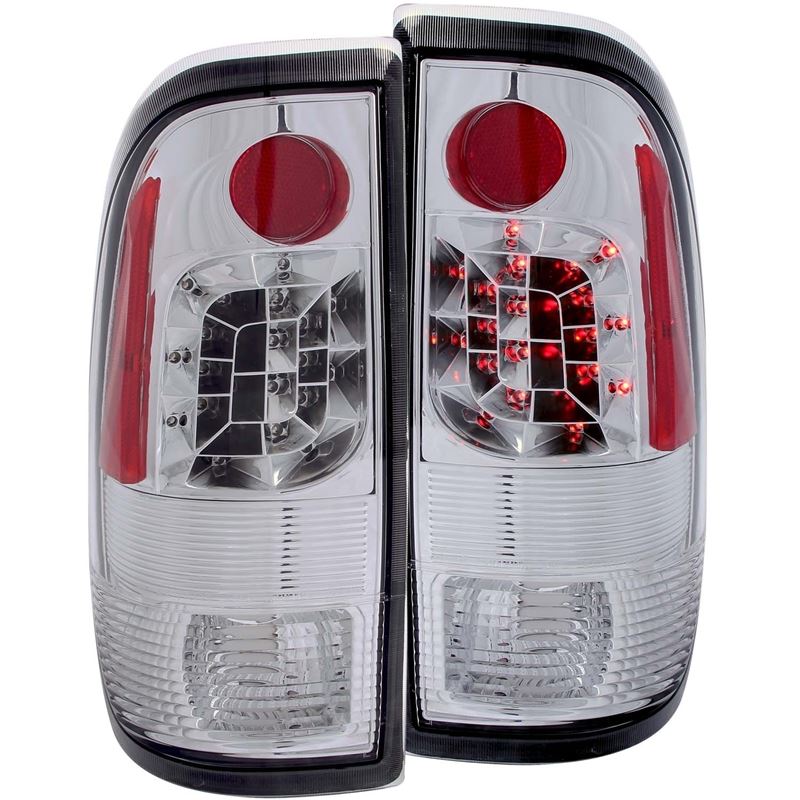 ANZO USA 1997-2003 Ford F-150 LED Taillights Chrome (311026)