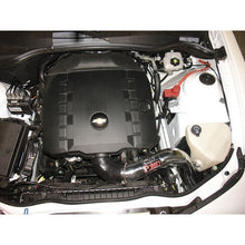 Load image into Gallery viewer, Injen 12-14 Chev Camaro SRI 3.6L V6 Wrinkle Black Short Ram Pwr-Flow Intake Sys w/MR TechandAir Fusi (PF7013WB)