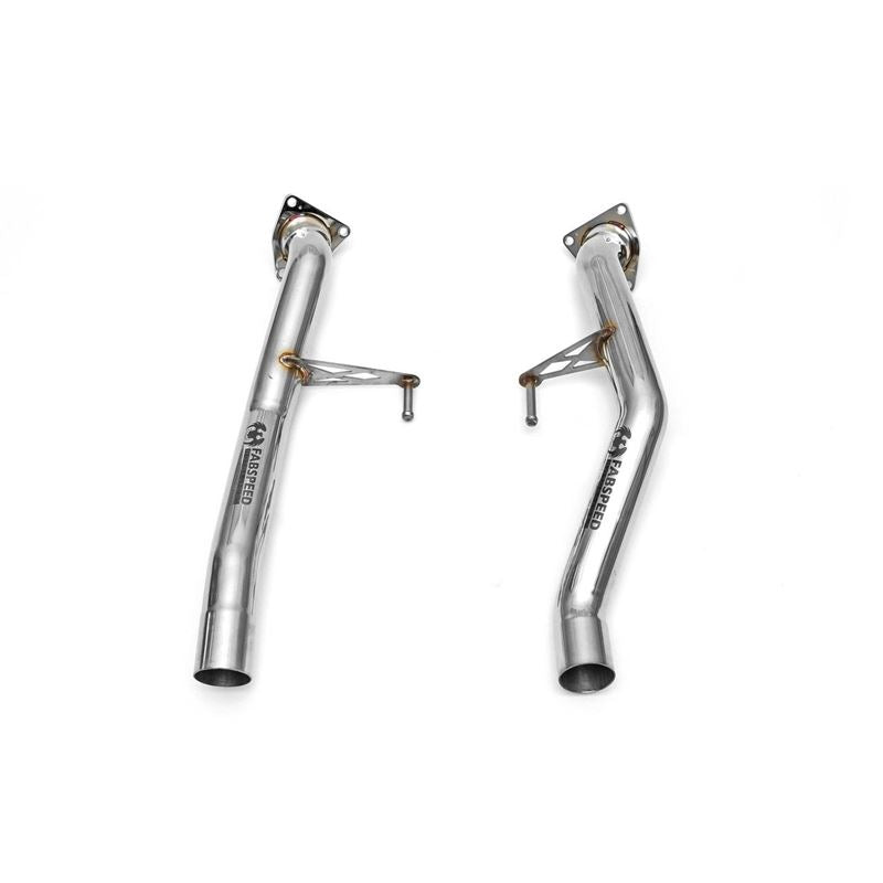 Fabspeed Porsche 955 Turbo / Turbo S 2nd link Pipes (02-07) (FS.POR.955T.CB)