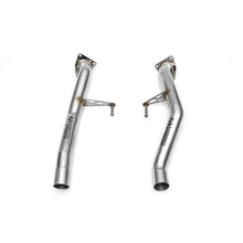 Load image into Gallery viewer, Fabspeed Porsche 955 Turbo / Turbo S 2nd link Pipes (02-07) (FS.POR.955T.CB)