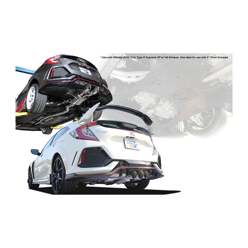 GReddy Forward Front Pipe for Honda Civic Type-R (10558601)
