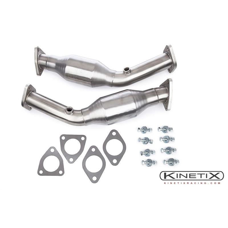 Kinetix Racing High Flow Catalytic Converter Set (KX-DE-HFC