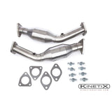 Kinetix Racing High Flow Catalytic Converter Set (KX-DE-HFC)