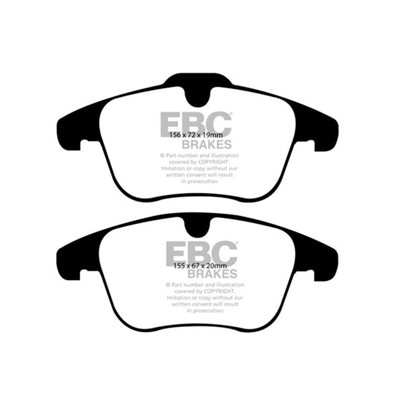 EBC Yellowstuff Street And Track Brake Pads (DP41932R)