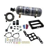 Nitrous Express 4500 RNC Conventional Nitrous Plate Kit w/.375in Solenoid w/12lb Bottle (55170-12)