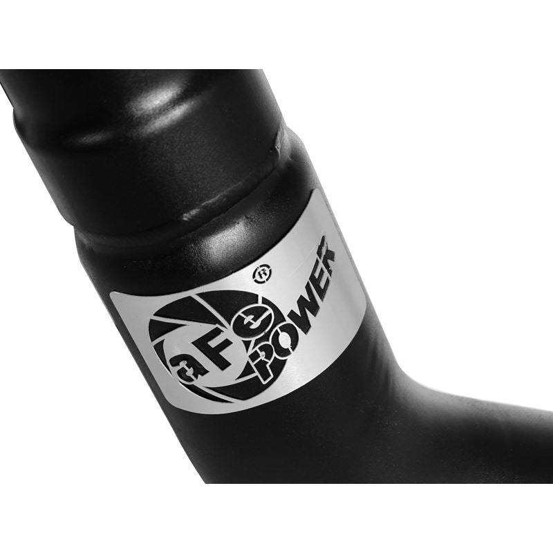 aFe BladeRunner 3-1/2 IN to 3 IN Aluminum Cold Charge Pipe Black (46-20129-1)