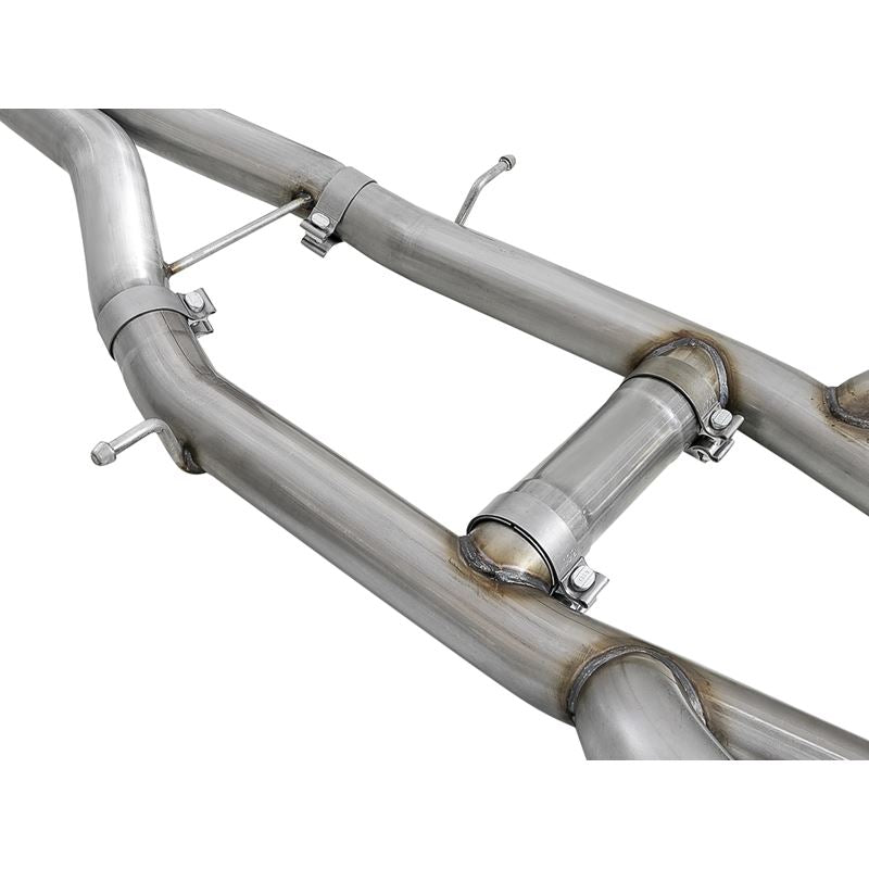 aFe MACH Force-Xp 3 IN 304 Stainless Steel Cat-Back Exhaust System w/ Black Tip (49-34078-B)