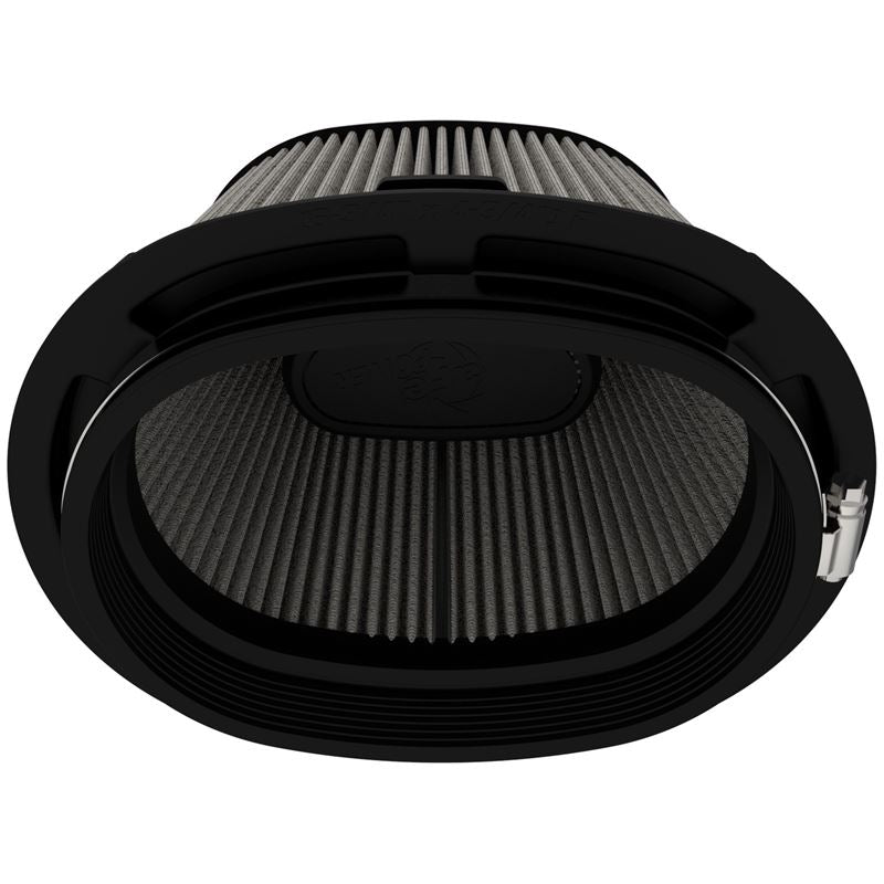 aFe Momentum Pro DRY S Univ Air Filter 6-3/4 x 4-3/4in F x 8-1/4 x 6-1/4in B x 7-1/4 x 5in T x 6in H (20-91207D)