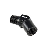 HPS Pefromance 45 deg 1/8 NPT Male to Female Adapter Aluminum (AN915-01)