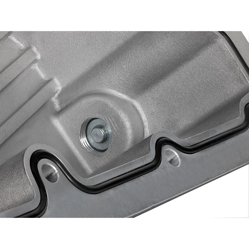 aFe Street Series Engine Oil Pan Raw w/ Machined Fins (46-70320)