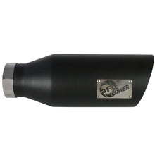 Load image into Gallery viewer, aFe MACH Force-Xp 409 Stainless Steel Clamp-on Exhaust Tip Black (49T40701-B18)