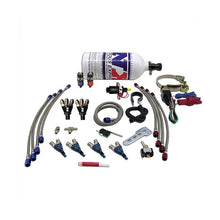 Load image into Gallery viewer, Nitrous Express 4 Cyl Piranha Nitrous Kit (For EFI Applications) w/2.5lb Bottle (60010P)