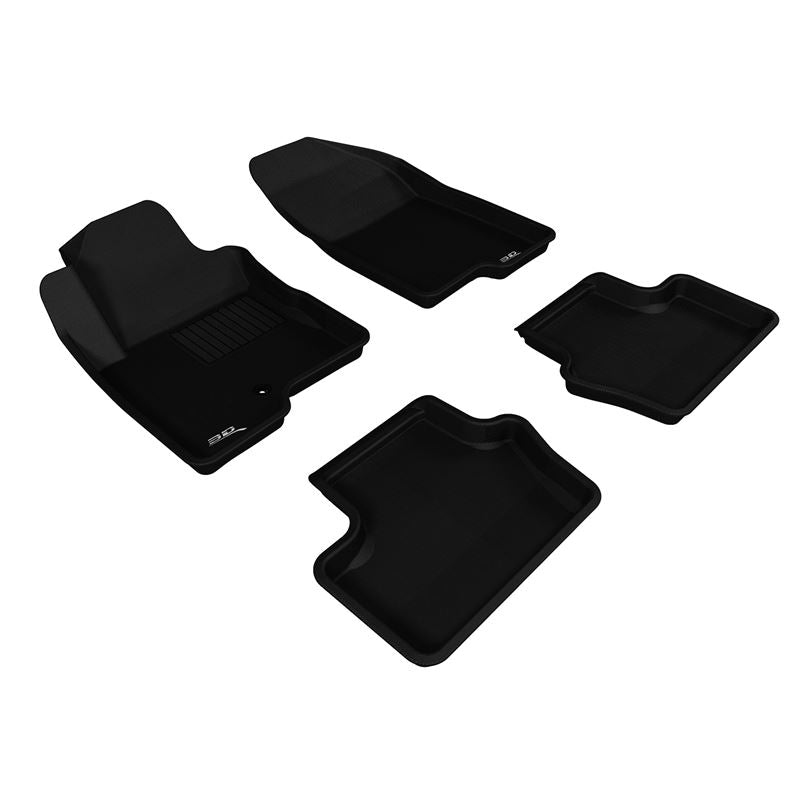 3D Maxpider KAGU Floor Mat, BLACK, 1ST ROW/2ND ROW (L1JP00801509)