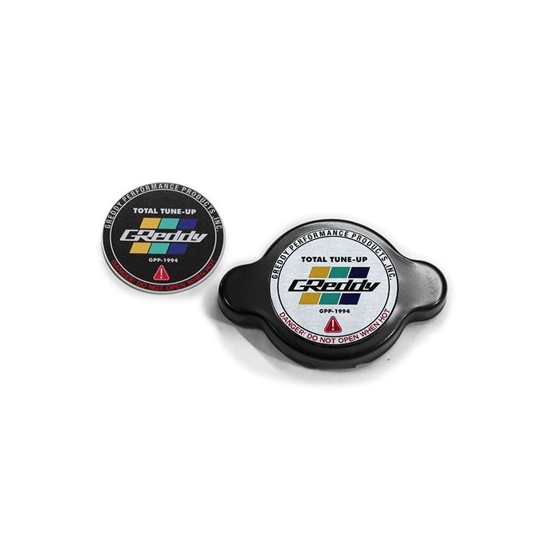 GReddy Type-S Radiator Cap, No Relief, Black (13911008)