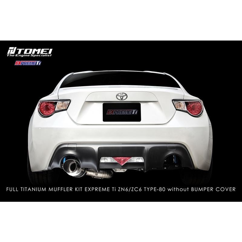 FULL TITANIUM MUFFLER KIT EXPREME Ti ZN6/ZC6 TYPE-80 (TB6090-SB03C)