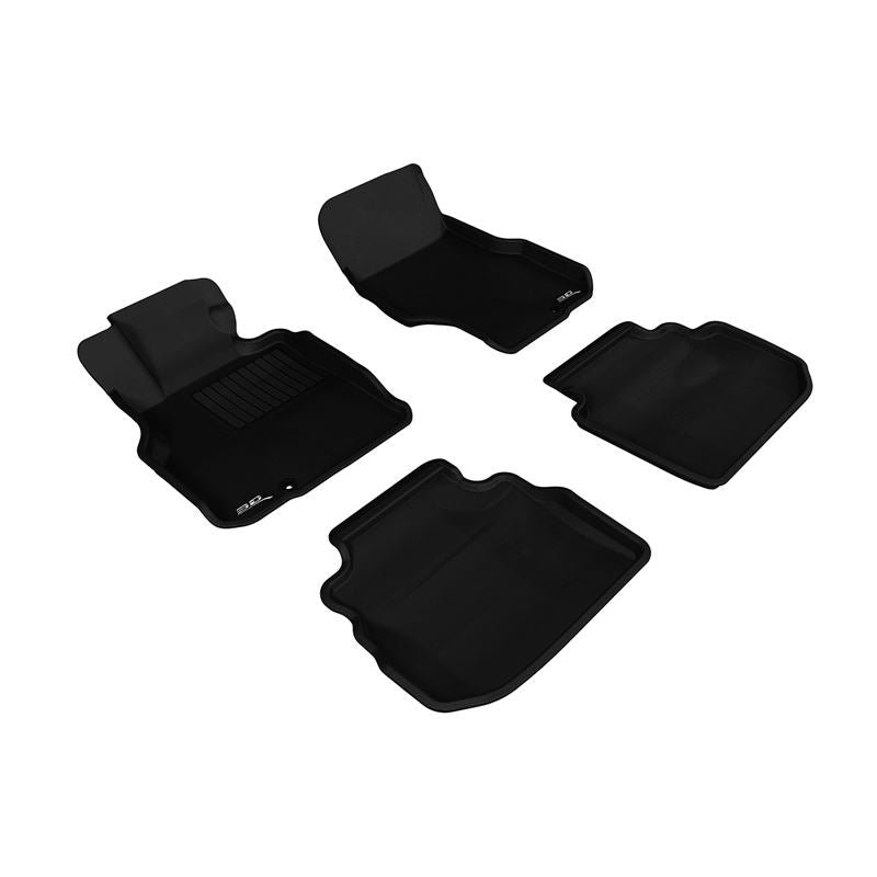 3D Maxpider KAGU Floor Mat, BLACK, 1ST ROW/2ND ROW (L1IN01401509)