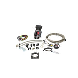 Snow Performance 08-15 Evo Stg 2 Boost Cooler Water Inj. Kit (SS Braided Line/4AN Fittings) w/o Tank (SNO-2120-BRD-T)