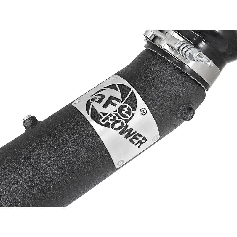 aFe BladeRunner 3 IN Aluminum Aluminum Cold Charge Pipe Black (46-20339-B)