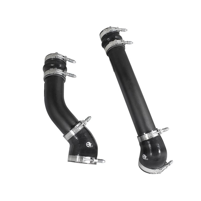 aFe BladeRunner 3 IN Aluminum Hot and Cold Charge Pipe Kit Black (46-20064-B)