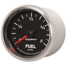 Load image into Gallery viewer, AutoMeter GS 2 1/16in. 0-280 Ohms Fuel Level Gauge - Stepper Motor (3810)