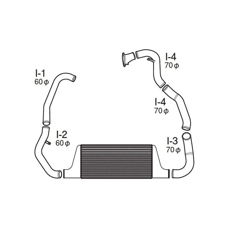 GReddy Type 24F Trust Intercooler Kit (12040201)