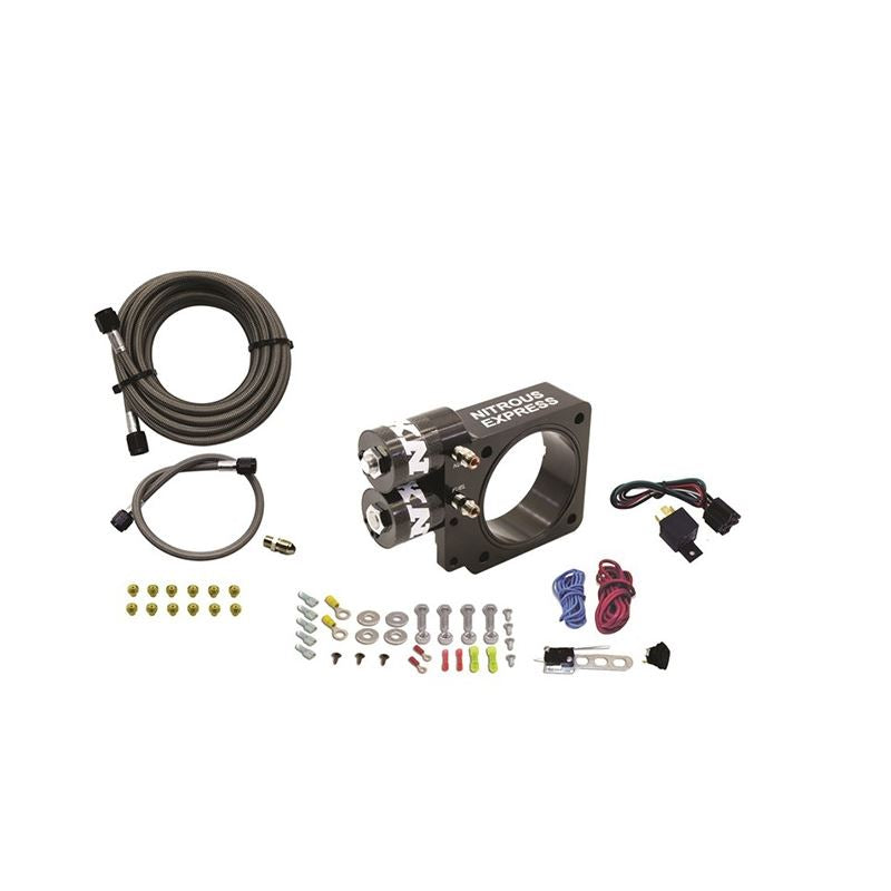 Nitrous Express 86-93 Ford Mustang GT 5.0L (Pushrod) Nitrous Plate Kit w/o Bottle (20955-00)