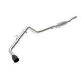 aFe Apollo GT Series 3 IN 409 Stainless Steel Cat-Back Exhaust System w/ Black Tip (49-43115-B)