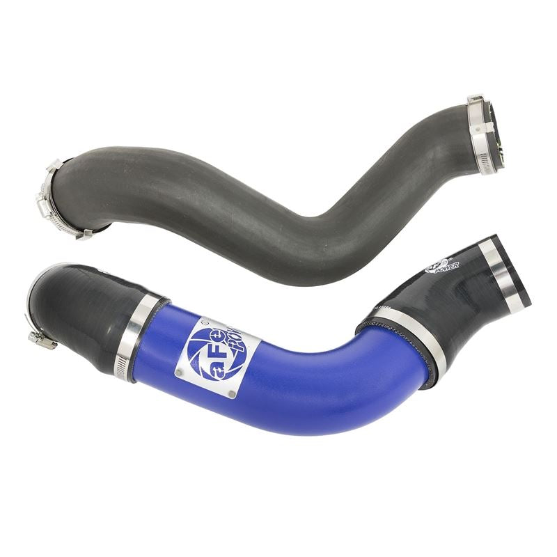 aFe BladeRunner Aluminum Hot and Cold Charge Pipe Kit Blue (46-20254-L)