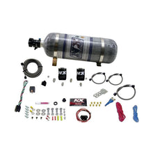 Load image into Gallery viewer, Nitrous Express 10-15 Chevrolet Camaro (5th Gen) Single Nozzle Nitrous Kit (35-150HP) w/Comp Bottle (20930-12)