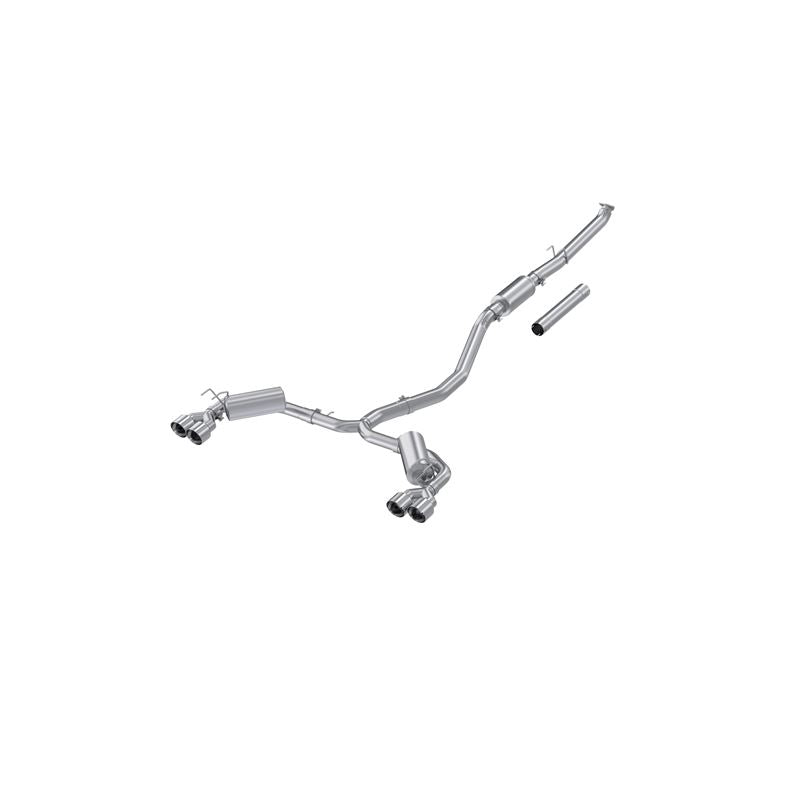 MBRP Exhaust Exhaust 3in. Cat Back 2.5in Dual Split Rear AL (S4906AL)