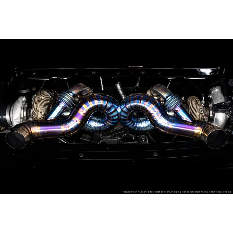 ALPHA Performance 2015-2019 Huracan Twin Turbo Kit w/ Ti Exhaust (G-series) (ALP.22.14.0001-6)