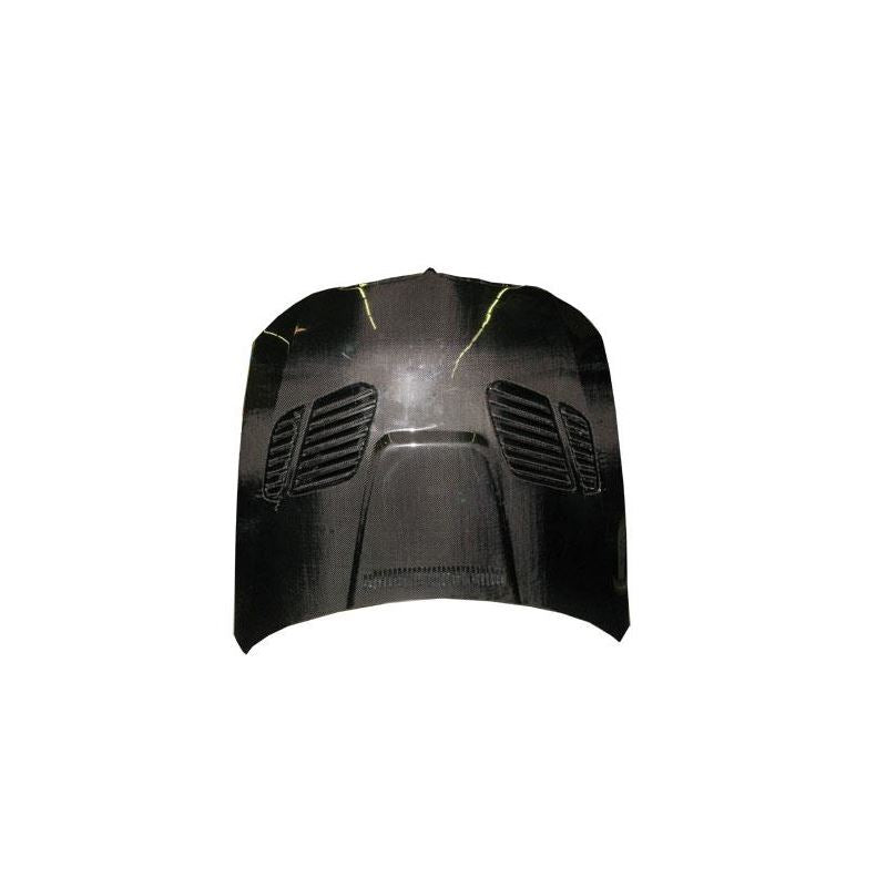 VIS Racing GTR Style Black Carbon Fiber Hood (06BME904DGTR-010C)