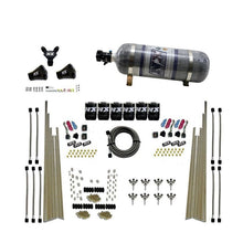 Load image into Gallery viewer, Nitrous Express 8 Cyl Triple-D Dry Direct Port 3 Stage Dry 6 Solenoids Nitrous Kit w/12lb Bottle (80020-12)