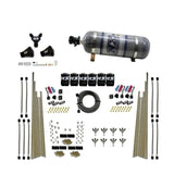 Nitrous Express 8 Cyl Triple-D Dry Direct Port 3 Stage Dry 6 Solenoids Nitrous Kit w/12lb Bottle (80020-12)