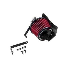 APEXi® Power Metal Polished Short Ram Air Intake System with Red Filter (508-Z001)