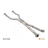 GTHAUS Cat-Back LSR pipe (Front + Mid Section) Stainless for 2018-2019 Lexus LC500(LE0613001)