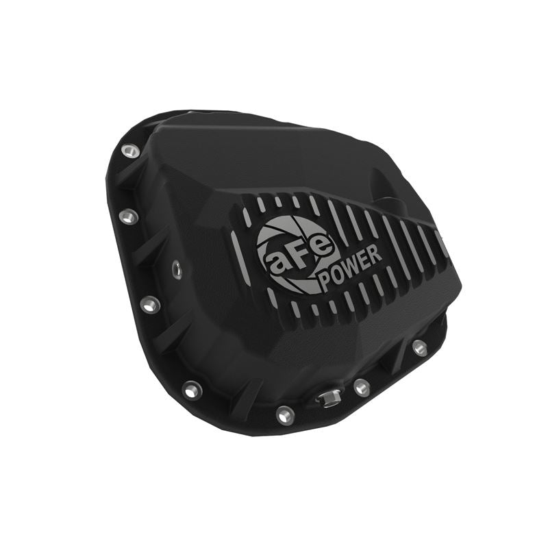 aFe Rear Differential Cover Black w/ Machined Fins for 97-23 Ford F-150 Pro Series (46-71320B)