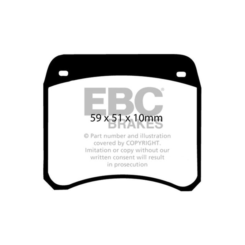 EBC Greenstuff 2000 Series Sport Brake Pads (DP2128)