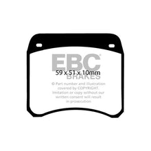 Load image into Gallery viewer, EBC Greenstuff 2000 Series Sport Brake Pads (DP2128)