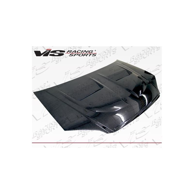 VIS Racing Xtreme GT Style Black Carbon Fiber Hood (01HDCVC2DGT-010C)