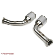 Load image into Gallery viewer, Fabspeed Audi RS6 / RS7 (C8) Sport Cat Downpipes (19+) (FS.AUD.RSXC8.SC)