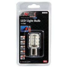 Load image into Gallery viewer, ANZO USA LED Bulbs Universal LED 1156 Red - 24 LEDs 2in Tall (809018)