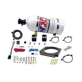 Nitrous Express GM LS 112mm Adapter Plate Kit (100-400HP) w/ 10LB Bottle (20917-10)