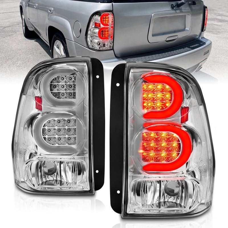 ANZO USA LED Tail Light Assembly for 2002-2009 Chevrolet Trailblazer (311373)