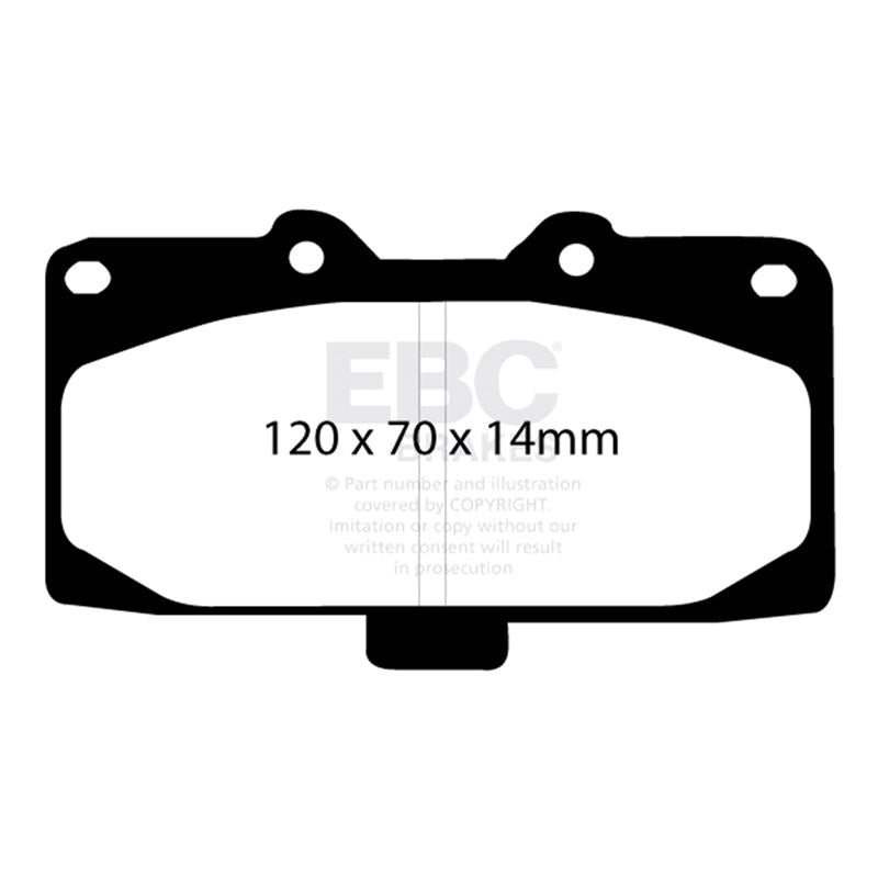 EBC Ultimax OEM Replacement Brake Pads (UD847)