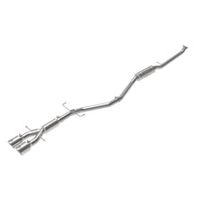 Load image into Gallery viewer, Takeda 2-1/2 IN 304 Stainless Steel Cat-Back Exhaust System w/ Polished Tips (49-36619-P)