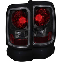 Load image into Gallery viewer, ANZO USA 1994-2001 Dodge Ram Taillights Dark Smoke (211170)