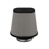 aFe Power Magnum FLOW Pro DRY S Air Filter 4in F (7-3/4x6-1/2)in B (5-3/4x3-3/4)in T x 7in H (24-90201D)