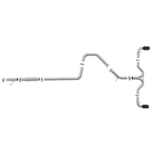 Load image into Gallery viewer, Takeda 3 IN to 2-1/2 IN 304 Stainless Steel Cat-Back Exhaust System w/ Black Tip (49-37003-1B)