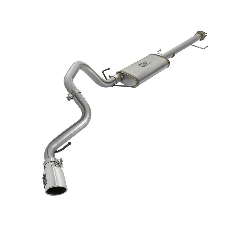 aFe MACH Force-Xp 2-1/2in 409 Stainless Steel Cat-Back Exhaust w/Polished Tip (49-46027-P)